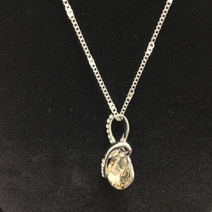 18k Gold Plated Swarovski Element Necklace